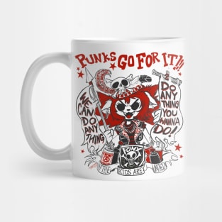 Punks Go For It Mug